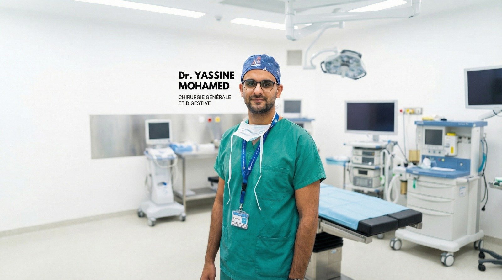 Dr Yassine Mohamed, Chirurgien Général et Digestif à Al Hoceima - Photo de profil professionnelle.
