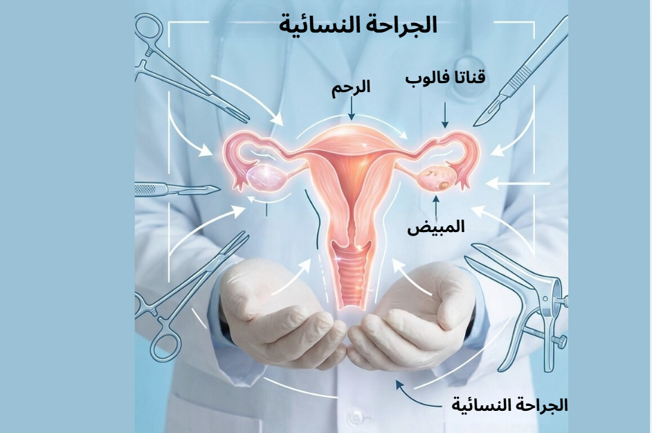 الجراحة النسائية في الحسيمة - الدكتور ياسين محمد - جراحة الحوض والجراحة العامة