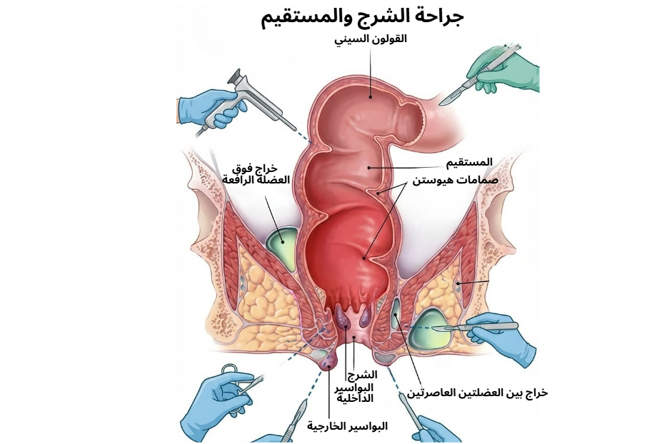 جراحة الشرج والمستقيم في الحسيمة - الدكتور ياسين محمد - علاج البواسير والناسور والشرخ الشرجي